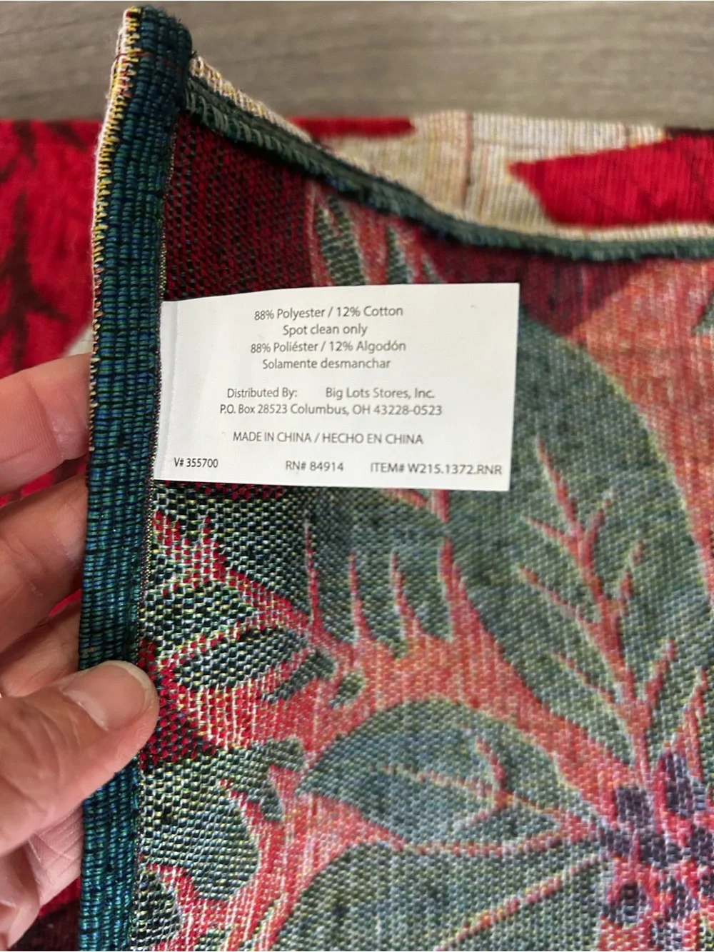 unbranded table runner